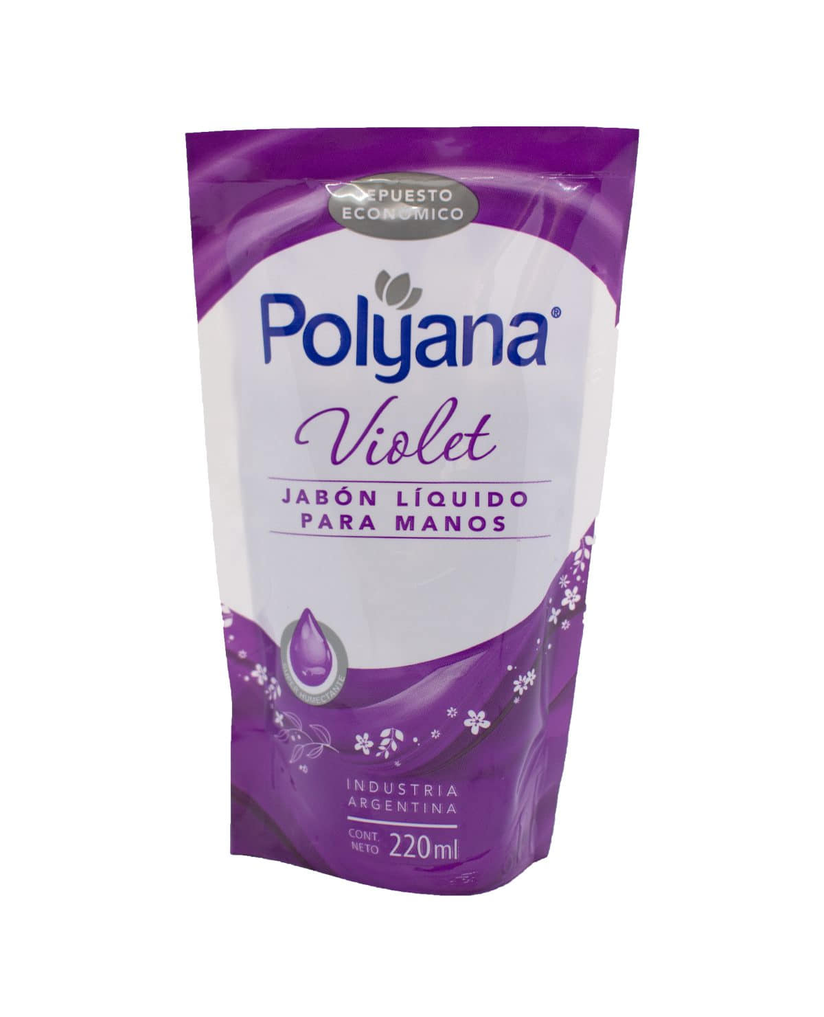 Jabon Liquido Polyana Para Manos Violet 220 Ml